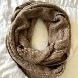 Soft fuzzy infinity scarf